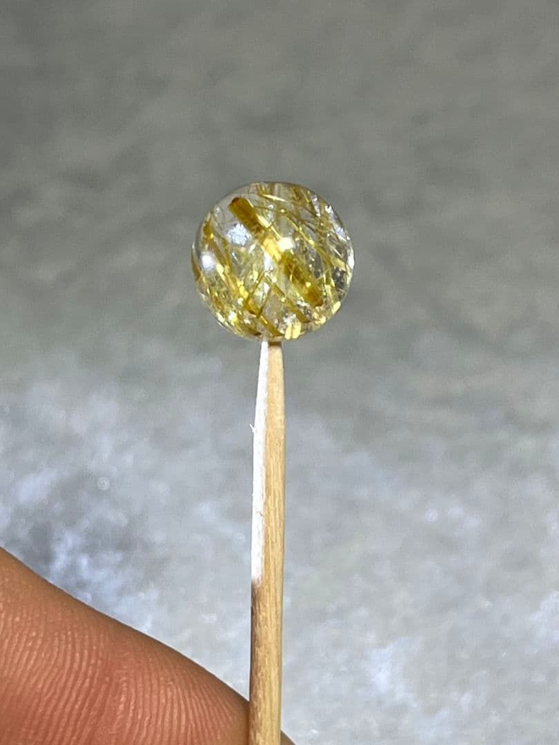 極上ルチルクォーツ1粒売り①