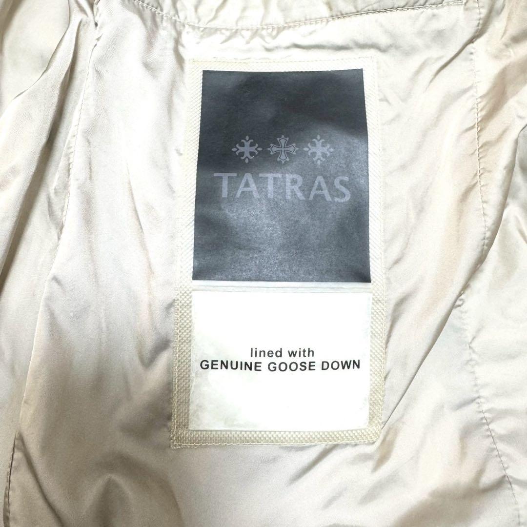 TATRAS セルディア キルティング ノーカラー ライトダウン ジャケット M