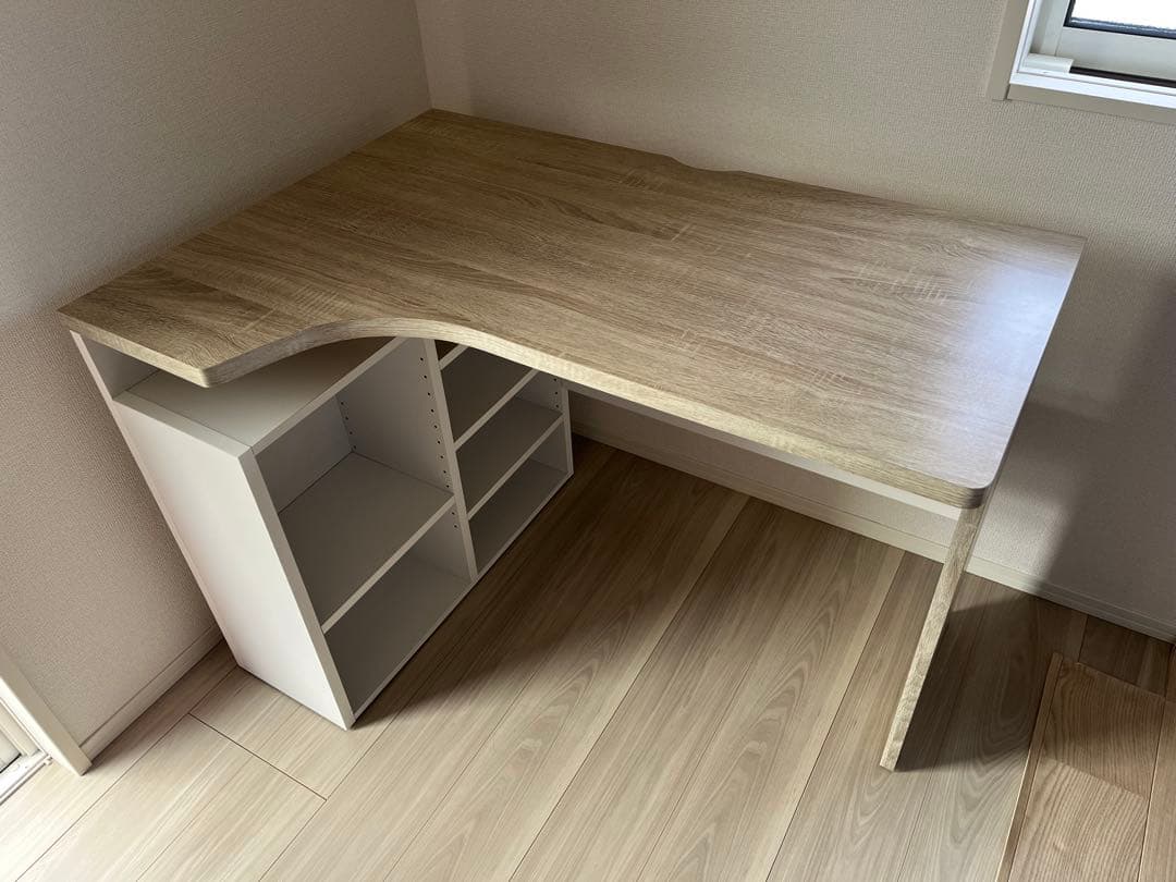 【再出品】LOWYA サンタメント　パソコンデスク　勉強机［幅100］