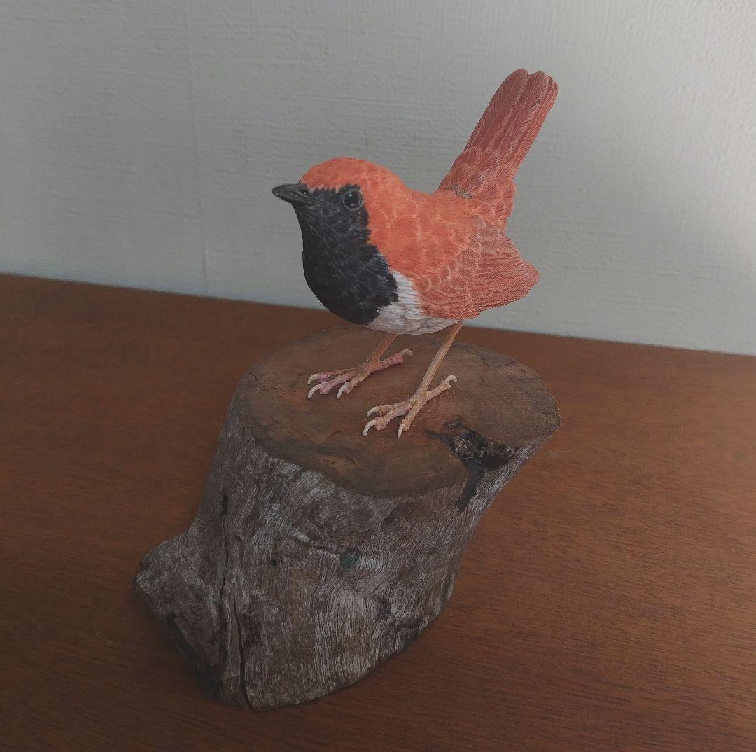 バードカービング　\"ホントウアカヒゲ”