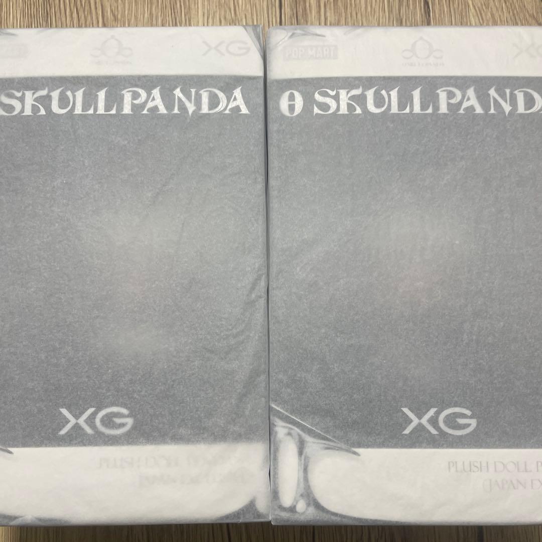 POP MART SKULLPANDA スカルパンダ XG 日本限定 2個 2体