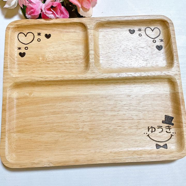 確認♡ˊᵕˋ四角仕切り(大)♡スプーンフォーク♡お箸♡オーダー受け付け