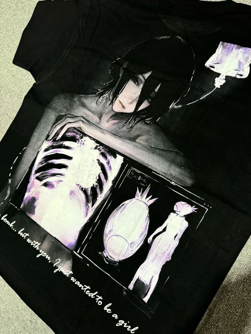 【激レア】 チェンソーマン レゼ アニメTシャツ XLsize black