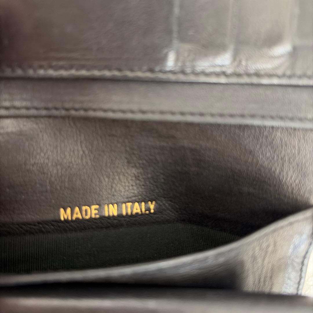 CHANEL キャビアスキンブラックレザー 二つ折り財布