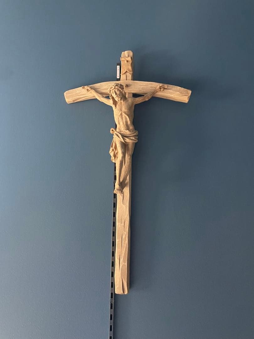 十字架　クロス　メキシコ　木彫り