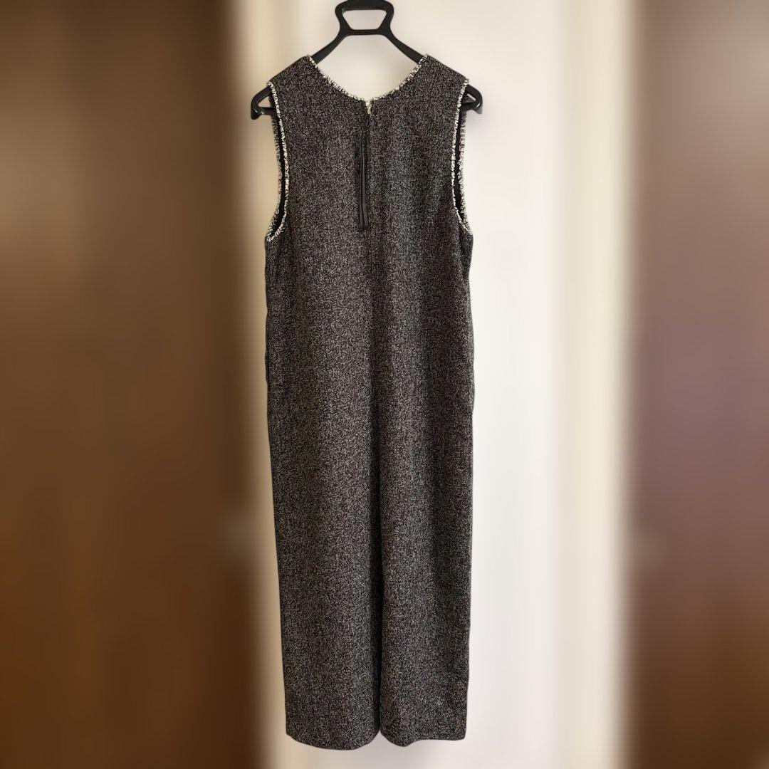 huitieme nid ツイード　ジャンパースカート