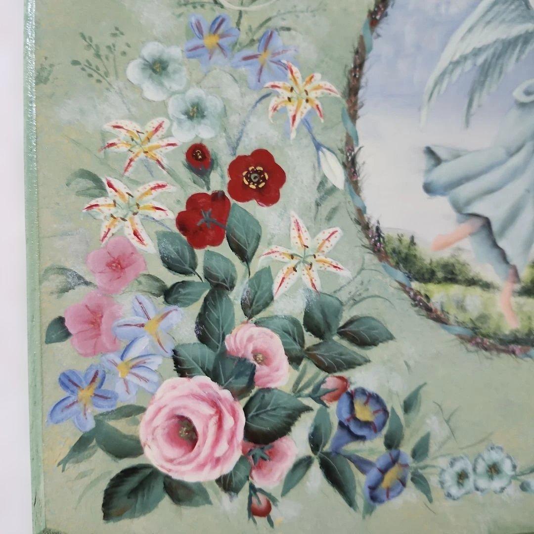 値下げしました。トールペイント作品天使