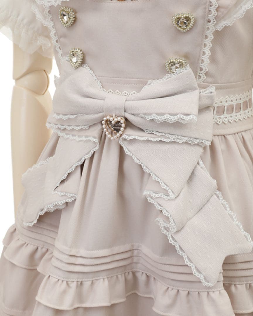 LIZLISA フロントリボンUあきジャンスカ