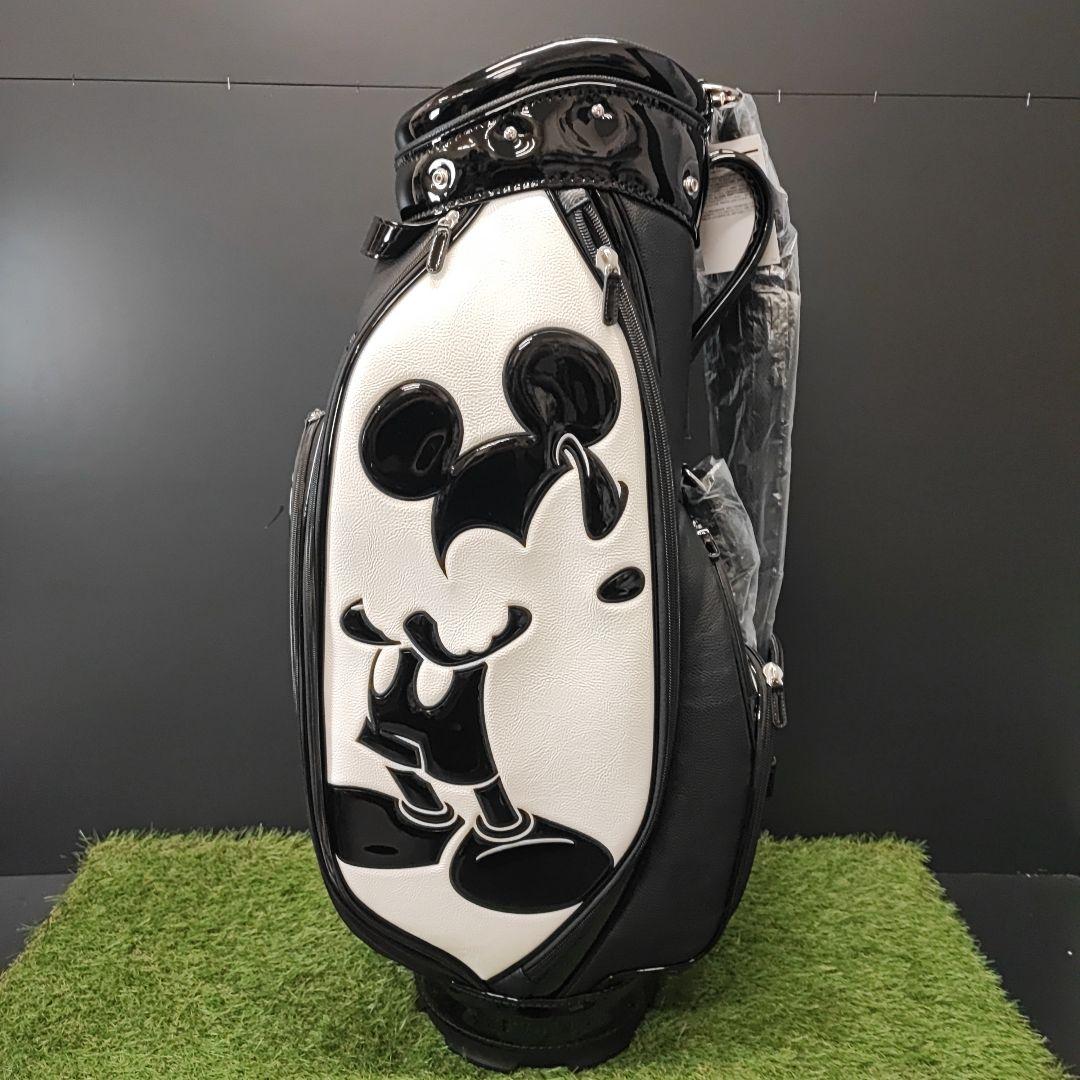 ディズニー MONOCHROME MICKEY キャディバッグ ミッキーマウス