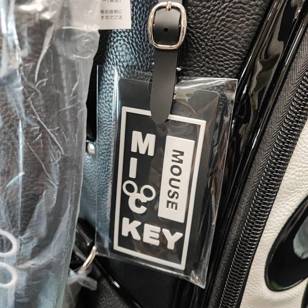 ディズニー MONOCHROME MICKEY キャディバッグ ミッキーマウス