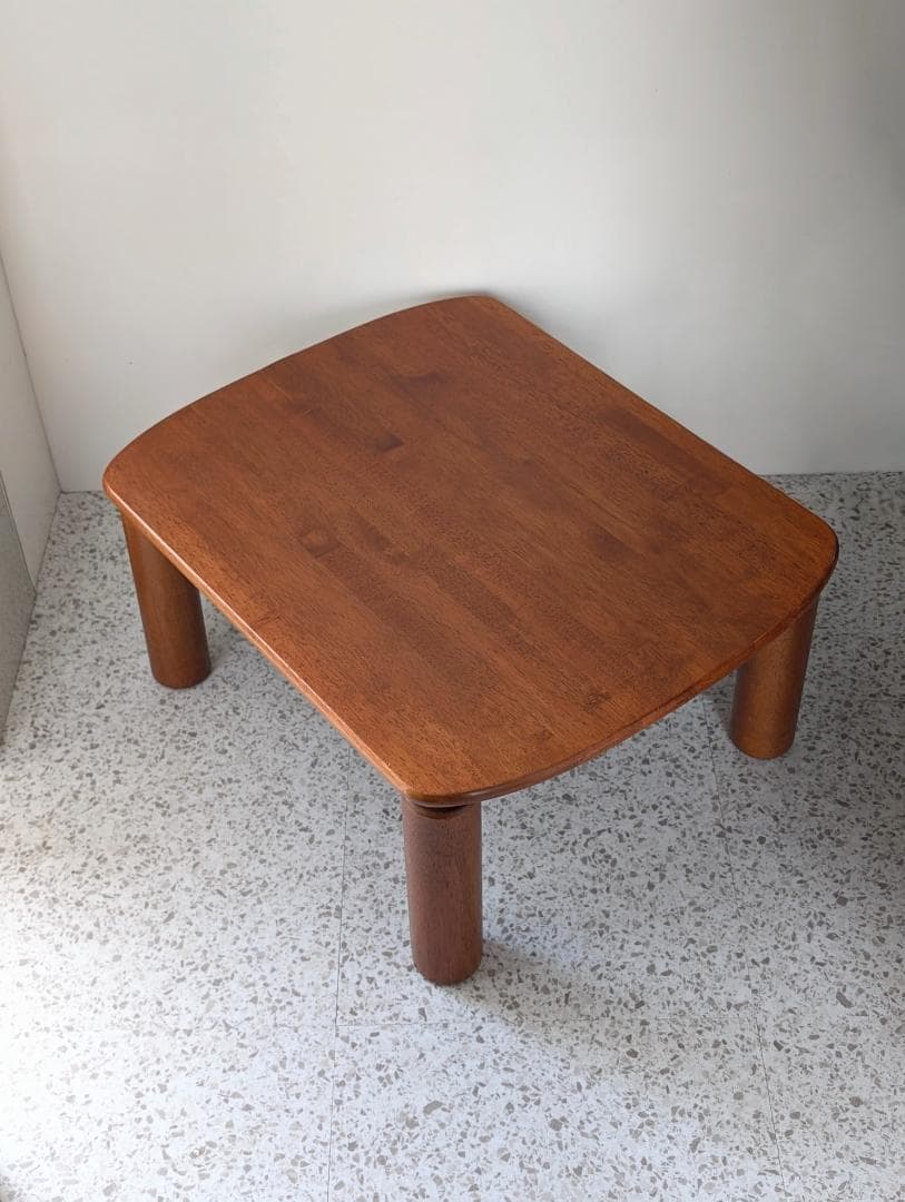 ビンテージ ウッド センターテーブル 木製 座卓 チェスナットブラウン