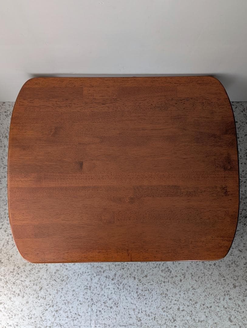 ビンテージ ウッド センターテーブル 木製 座卓 チェスナットブラウン