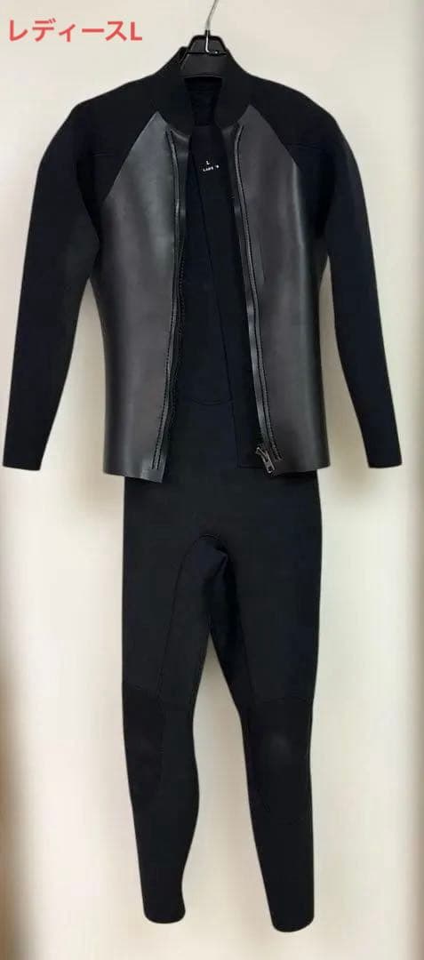 スリーウェザー　ロングジョン　タッパー　ブラック　3mm L