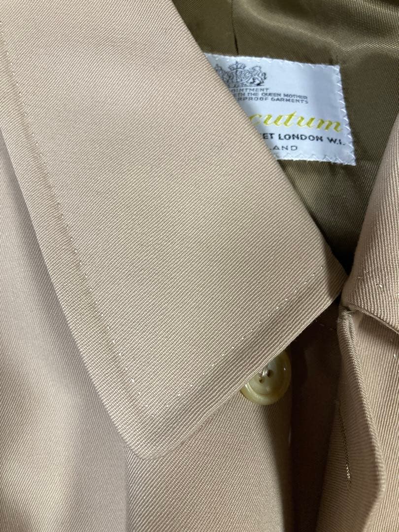 ビンテージアクアスキュウタム　ウールオーバーコート