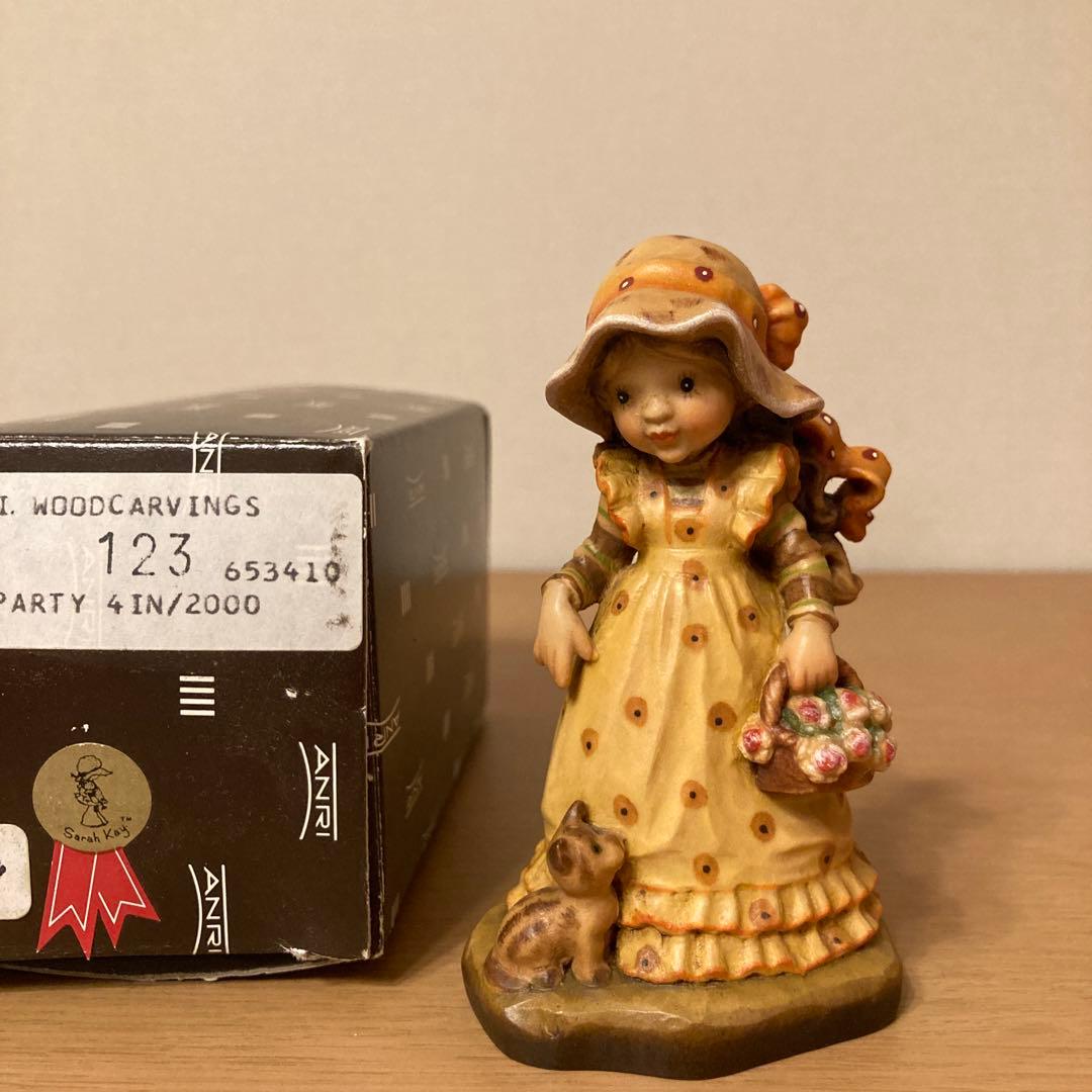 【希少品、美品】アンリ人形（小）サラ・ケイ　箱あり　【GARDEN PARTY】