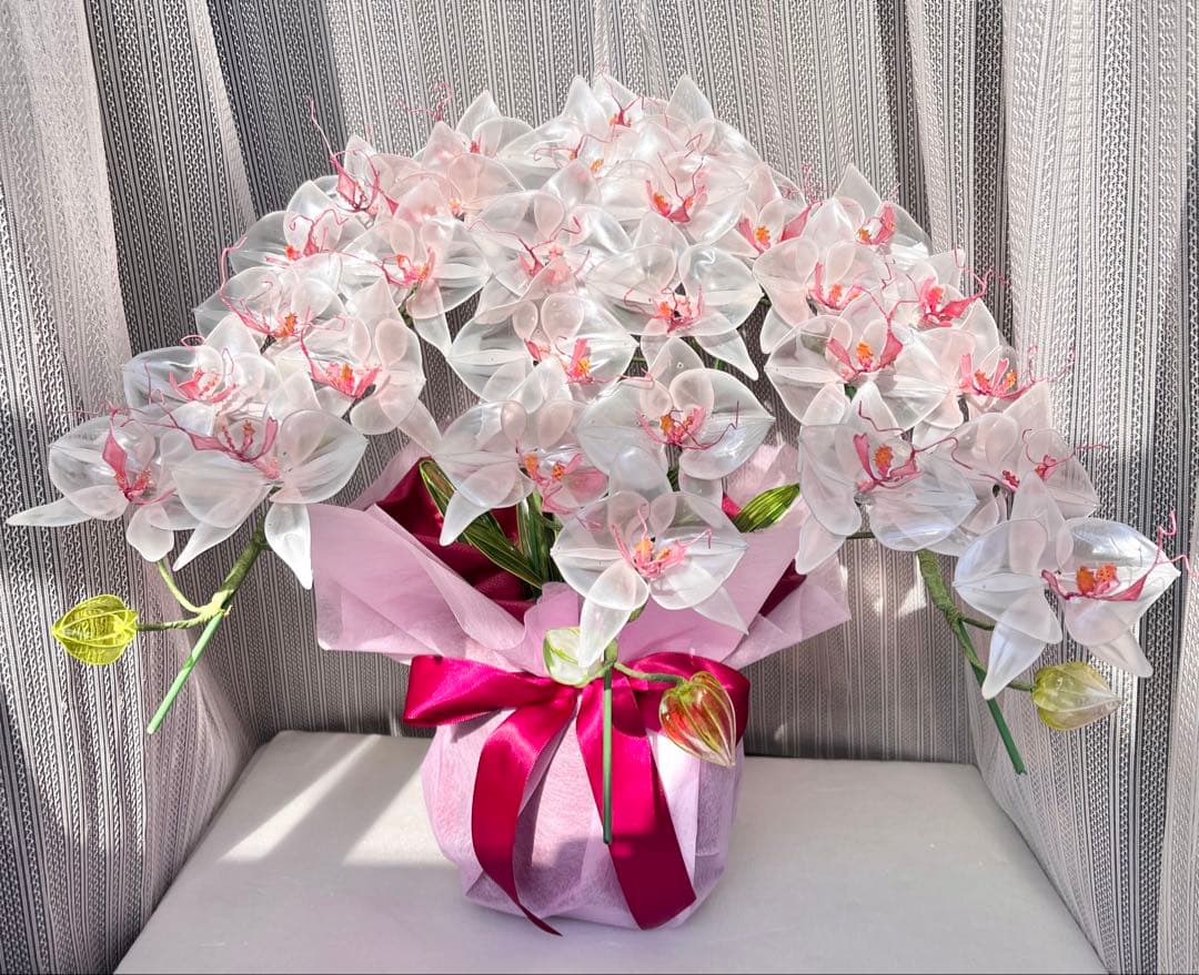 アメリカンフラワー　ディップフラワー NO.191（胡蝶蘭）