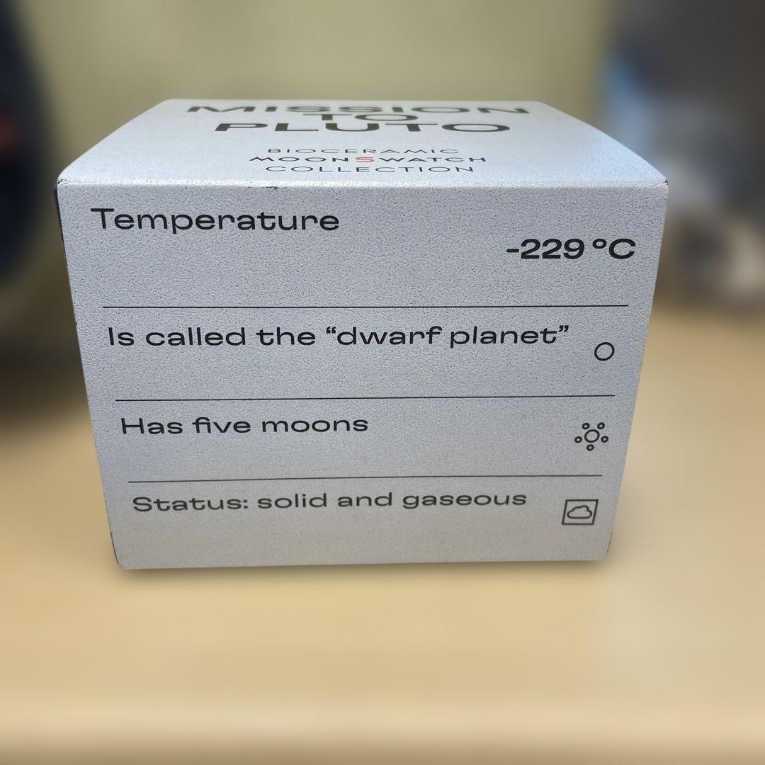 OMEGA swatch Mission to Pluto 時計