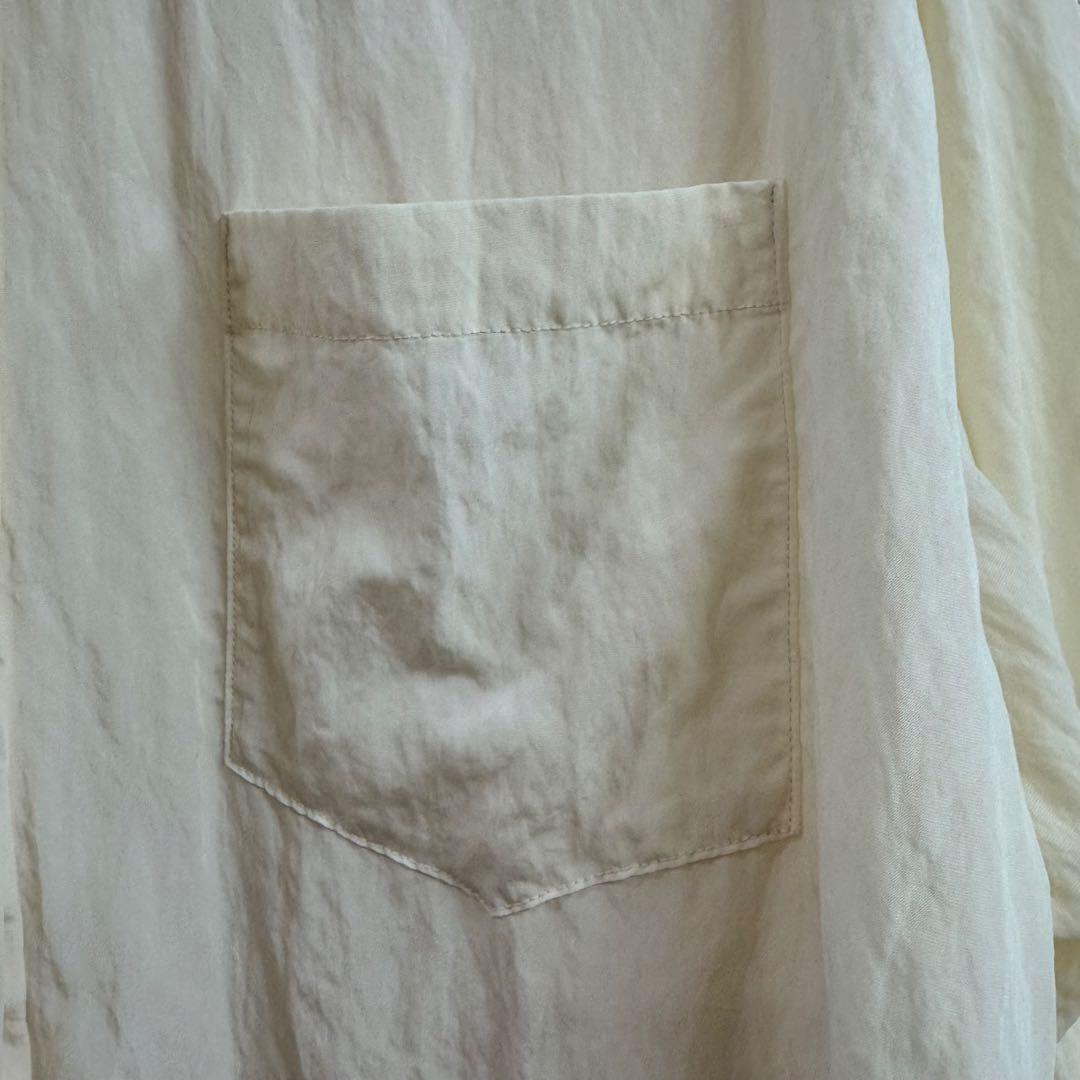 TODAYFUL Silky Pocket Shirts エクリュ 長袖シャツ