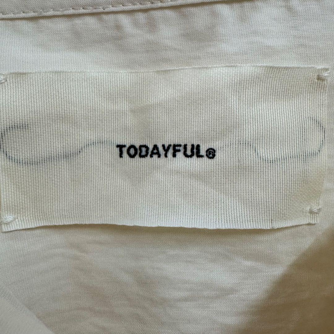 TODAYFUL Silky Pocket Shirts エクリュ 長袖シャツ