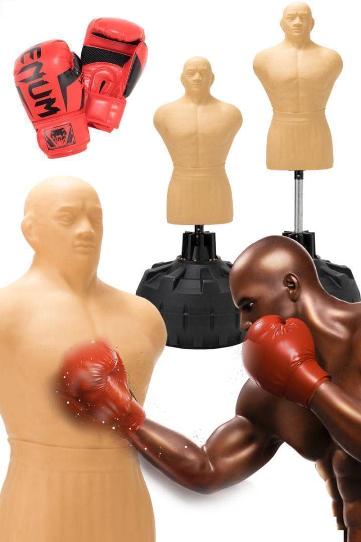 人型サンドバッグ グローブ付属x1702 パンチングマシーン プロ格闘家監修