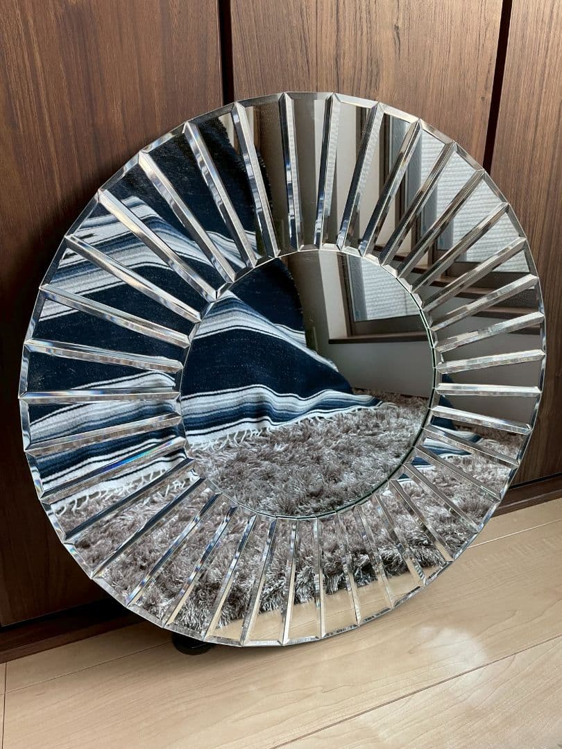 【美品】ZARA  ザラホーム ウォールミラー 壁掛け鏡 円型