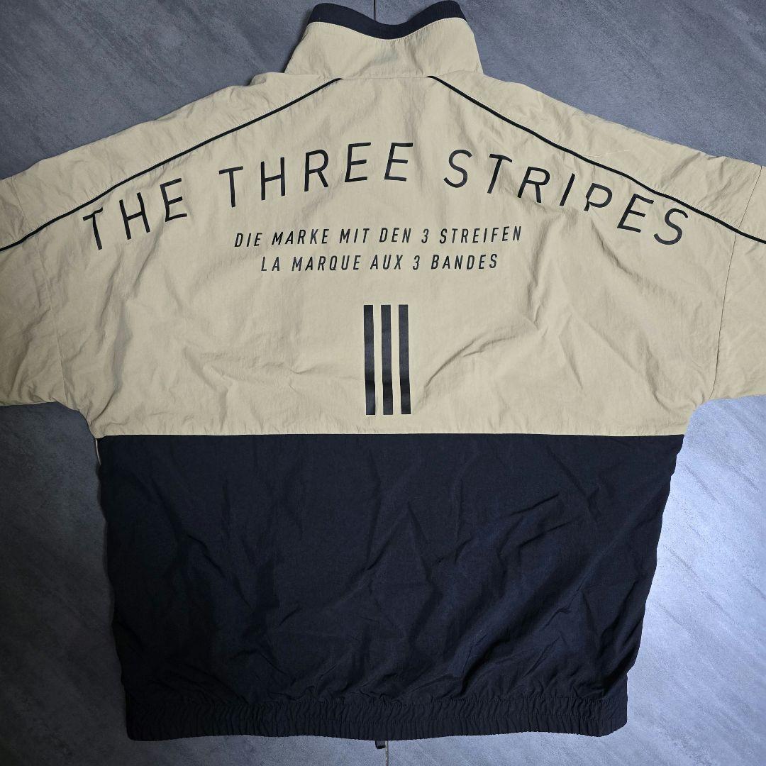 adidas ウィンドブレーカー上下 THE THREE STRIPES
