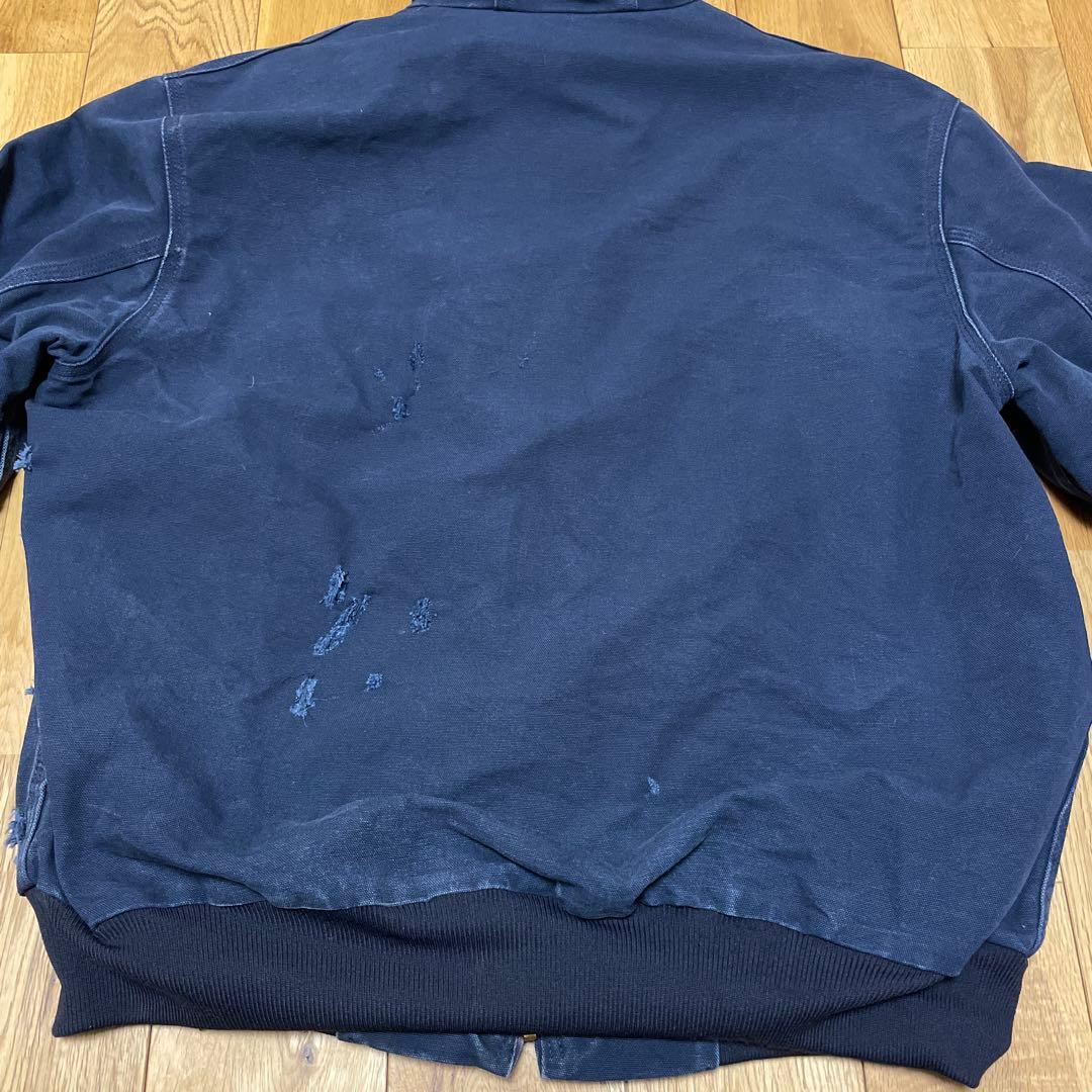 ボロ 雰囲気良 フェード USA製 カーハート アクティブジャケット