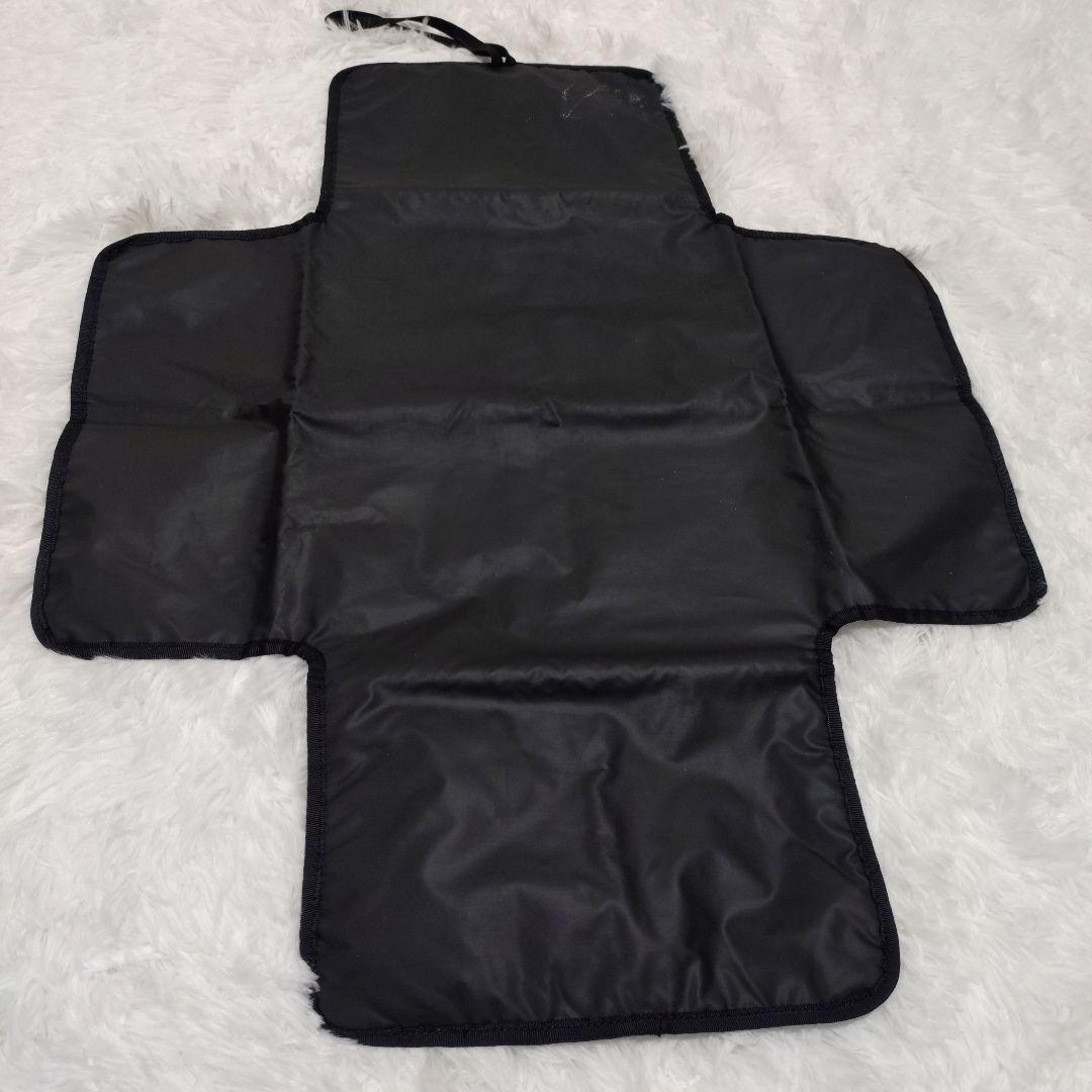 大容量 A4スッポリ2way マザーズバッグ トート キルティング 黒 付属品有