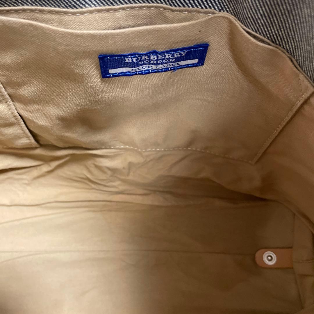 人気　BURBERRY バーバリーブルーレーベル　トートバッグ　ノバチェック柄