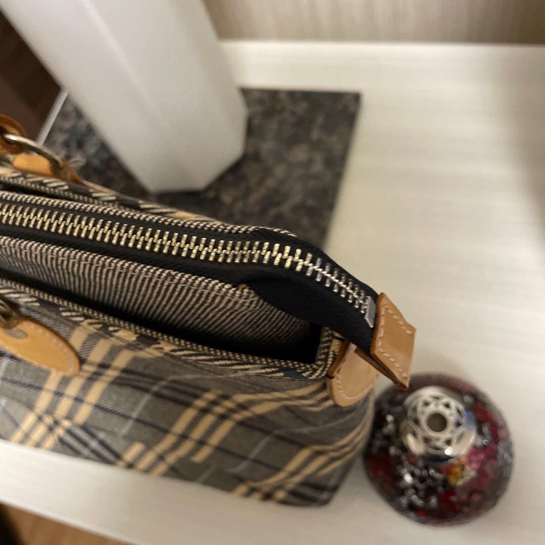 人気　BURBERRY バーバリーブルーレーベル　トートバッグ　ノバチェック柄