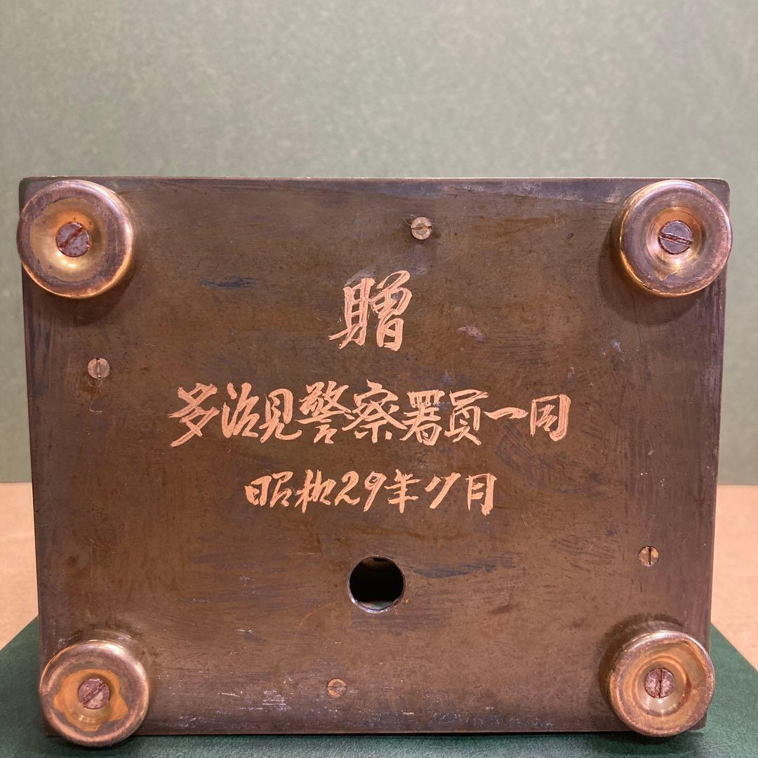 アンティーク レトロ 振り子時計 ゼンマイ式時計置時計 真鍮ゴールド