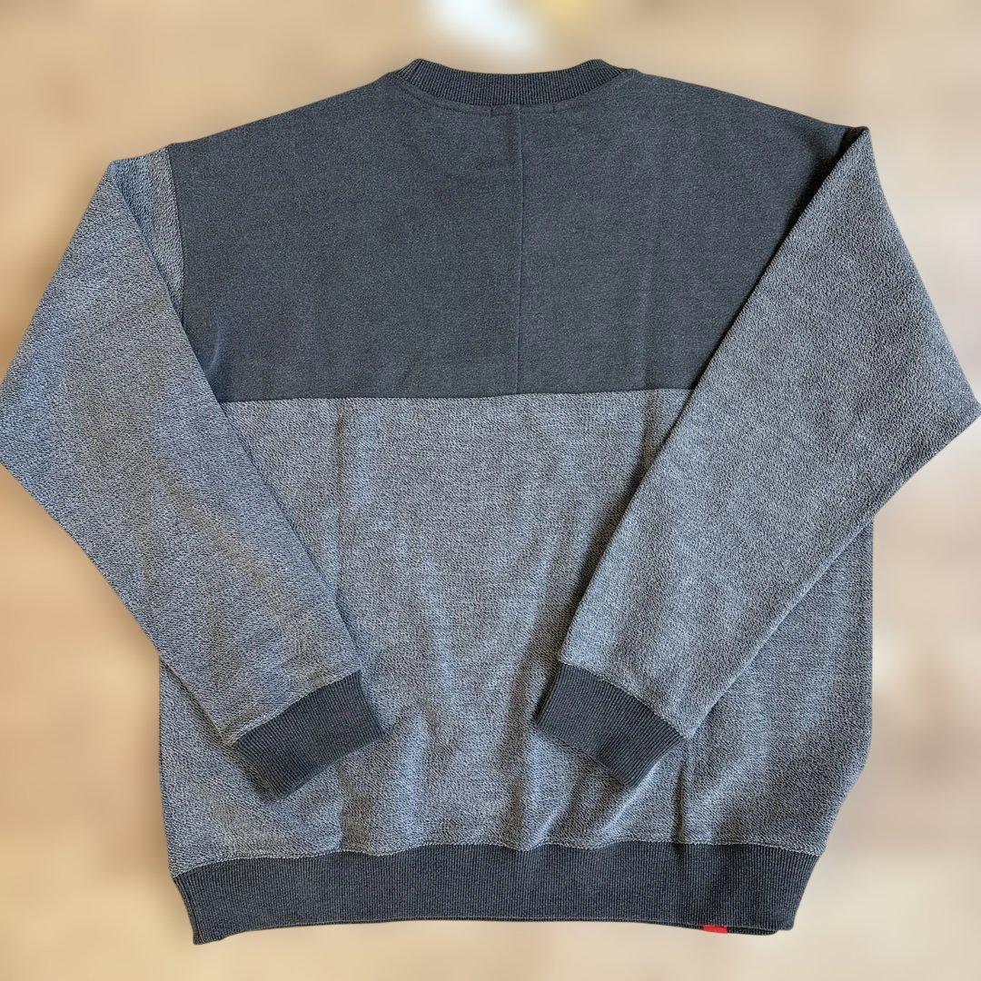 新品タグ付　ROSASEN グレー トレーナー LLサイズ