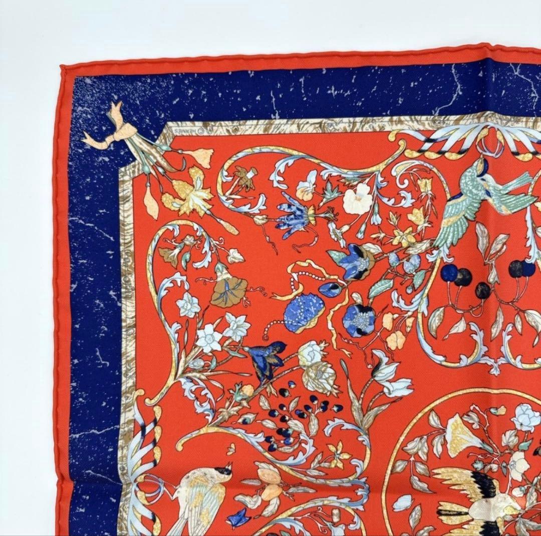 エルメス ガヴロッシュ カレ45 東洋の石と西洋の石細工