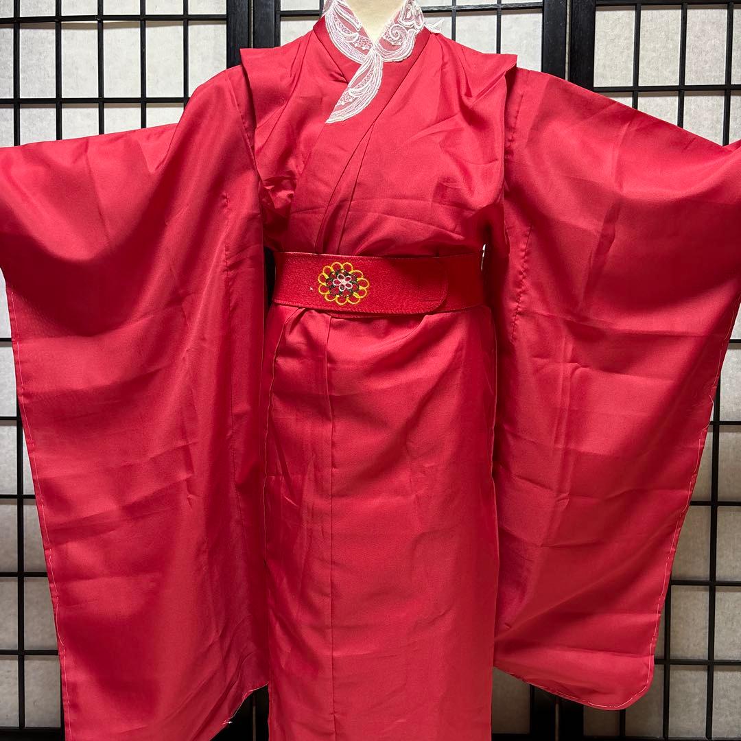 七五三　着物セット　7歳　モダンアンテナ　美品　新品　フルセット