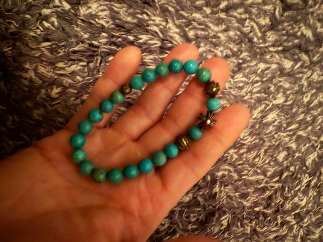 クロムハーツ ターコイズブレスレット