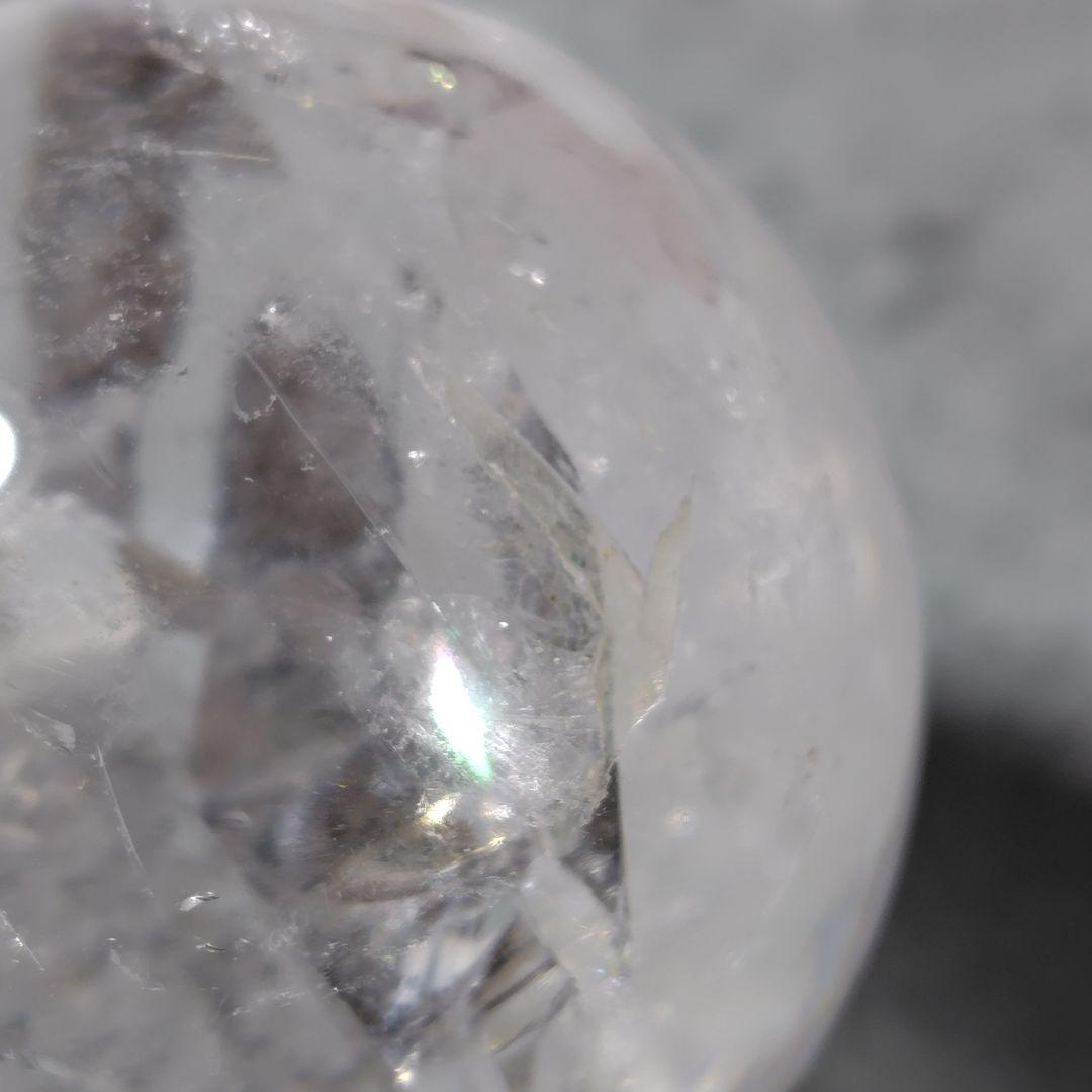 水晶玉 直径5.5cm クリアクォーツ 天然石 　置物 浄化