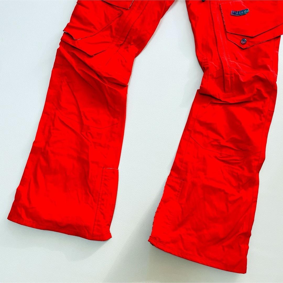 6699 ボルコム　パンツ　ゴアテックス　スノボ　レッド　メンズ　RECCO付