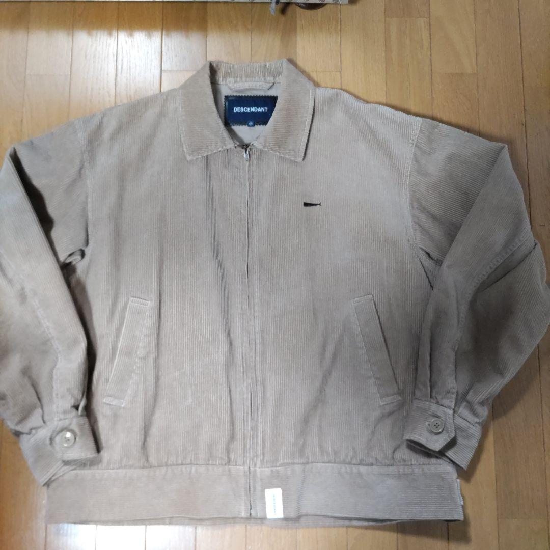 DESCENDANT コーデュロイ ジャケット ベージュ