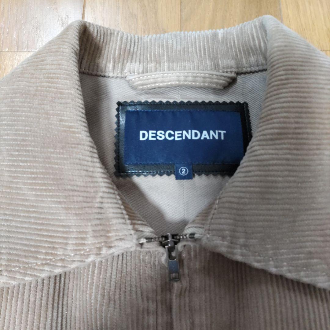 DESCENDANT コーデュロイ ジャケット ベージュ