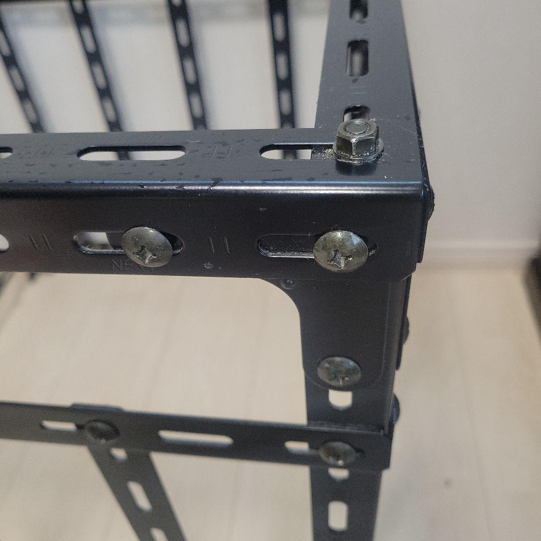 ストーブガード 金属製 ブラック