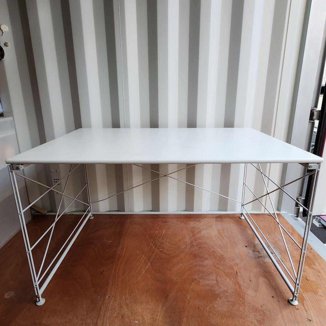 廃盤モデル MUJI 無印 スチールユニットシェルフ・デスク 120x80