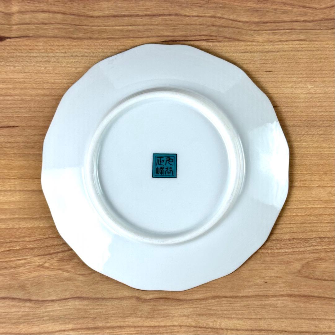 九谷焼　新品　4号皿　錦絵　小皿　5枚