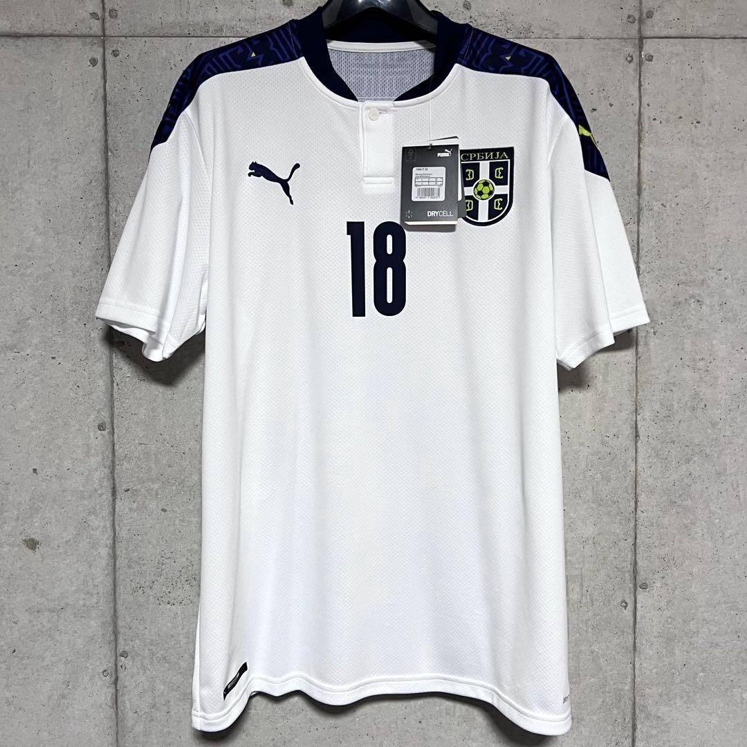 【新品/タグ付き】20-21 セルビア代表 #18 ヴラホヴィッチ【Lサイズ】