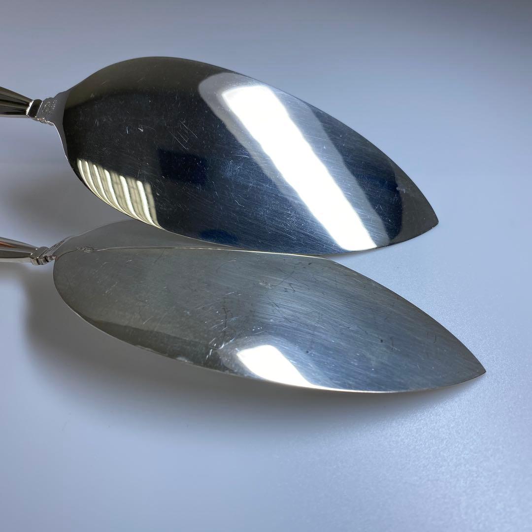 ジョージジェンセン　エコーンSV925ケーキサーバー2本　東Y7-0326☆2F