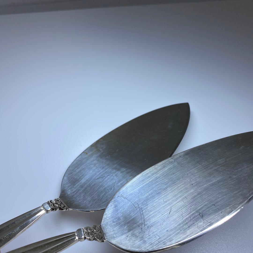 ジョージジェンセン　エコーンSV925ケーキサーバー2本　東Y7-0326☆2F