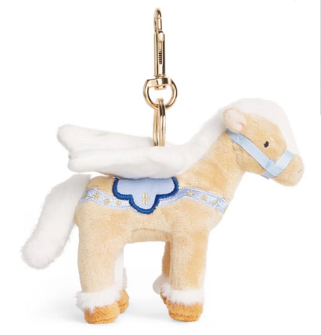 ハロッズ Harrods ペガサス キーホルダー バッグチャーム キーリング