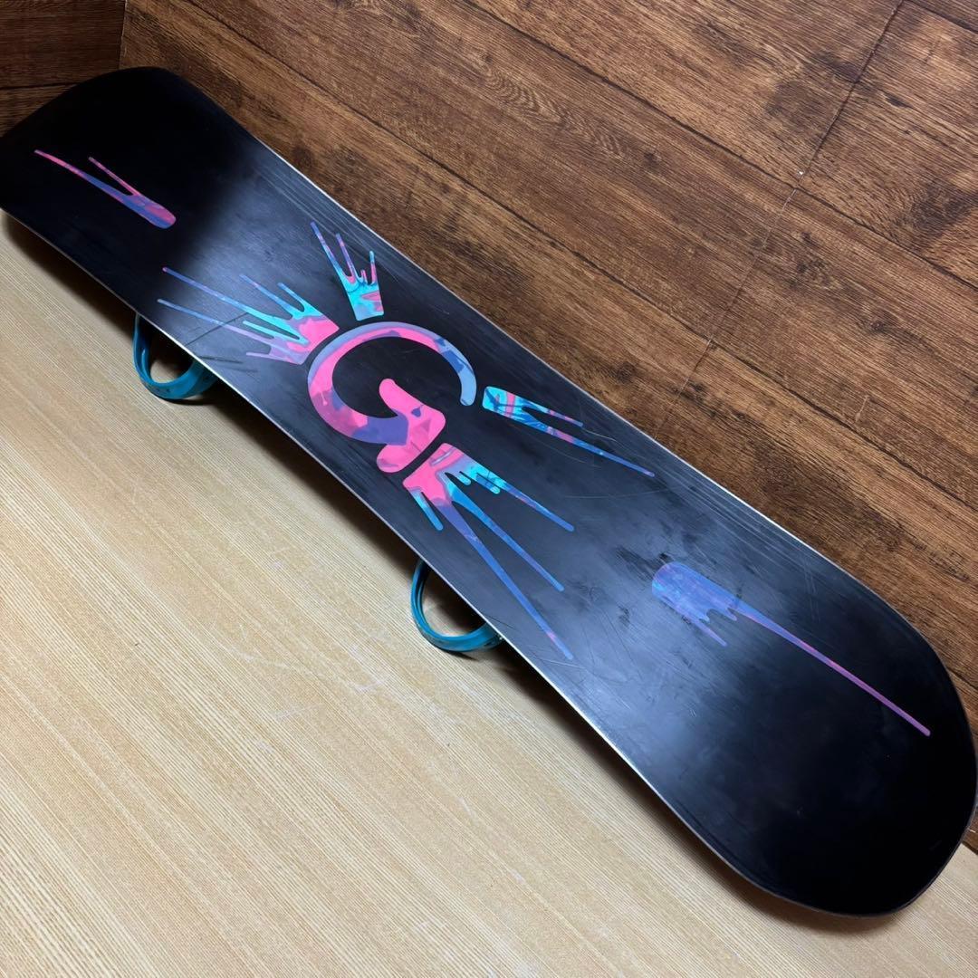 美品　BURTON バートン　フライングＶ　レディース　スノーボード4点　138