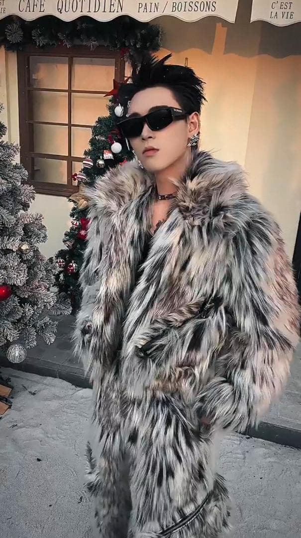 STARTEXCEEDEND フェイクファー アウターyvngpatra着用 S