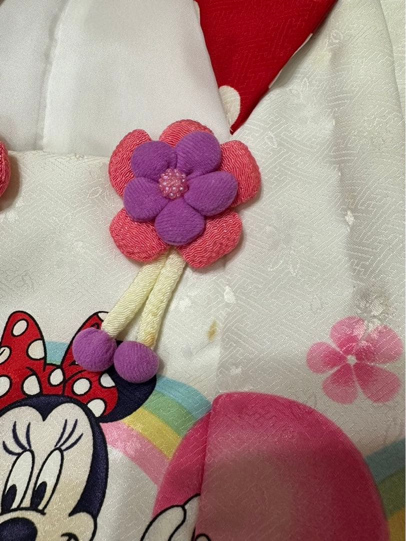 ミニーちゃん❗️着物❗️被布❗️七五三❗️3歳