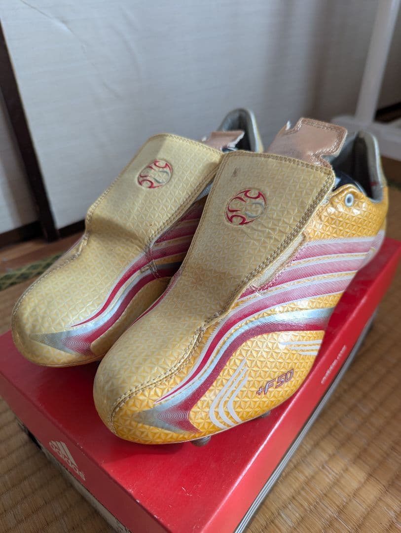 adidas アディダス +F50 Tunit　サッカースパイク　ヴィンテージ